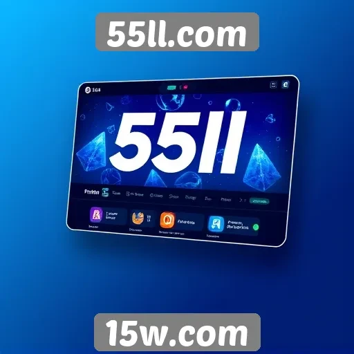 Análise da interface do usuário do 55ll.com