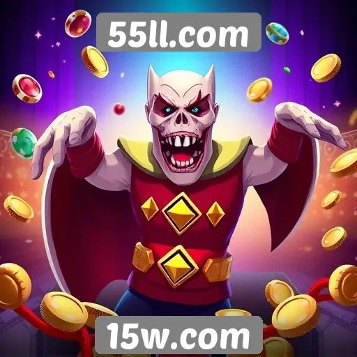 Variedade de jogos disponíveis no site 55ll.com